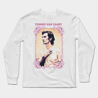 Townes Van Zandt Classic Long Sleeve T-Shirt